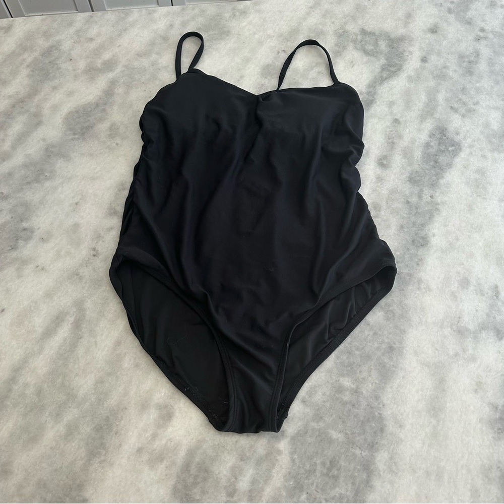 Catalina Black Women's One Piece Swimsuit